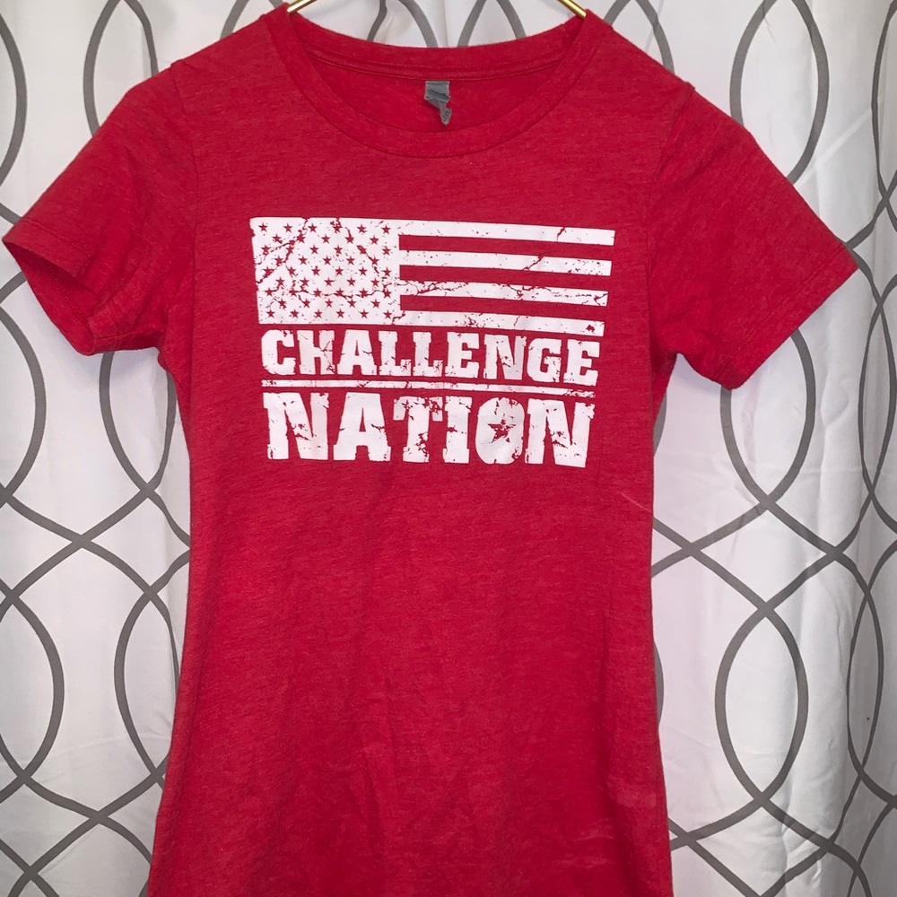 challenge nation american flag tshirt